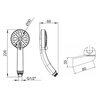 KOHLER CITRUS MF HANDSPRAY W/BRACKET R4111T-CP POLISHED CHROME