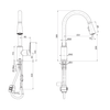 KOHLER TAUT PULL DOWN KITCHEN FAUCET 21367T-4-BL MATTE BLACK