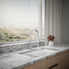 KOHLER TONE PULL DOWN KITCHEN FAUCET 23764T-4-CP POLISHED CHROME