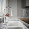 KOHLER TONE PULL DOWN KITCHEN FAUCET 23764T-4-CP POLISHED CHROME