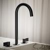 KOHLER COMPONENTS TALL LAVATORY SPOUT (W/O HANDLES) WITH CLICK DRAIN - TUBE 77965T-BL MATTE BLACK