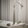KOHLER COMPONENTS TALL LAVATORY SPOUT (W/O HANDLES) WITH CLICK DRAIN - RIBBON 77966T-BN BRUSHED NICKEL