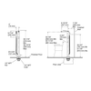 KOHLER AVID FLOOR MOUNT BATH/SHOWER FAUCET 97367T-B4-TT VIBRANT TITANIUM