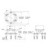 KOHLER FREE-STANDING B/S FAUCET - MOUNTING BASE (REQUIRED FOR 73087T) 97905T-NA