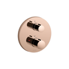 KOHLER MODULO RECESSED THERMOSTATIC B/S TRIM & VALVE-ORGANIC 99727T-9-RGD ROSE GOLD