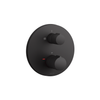 KOHLER MODULO RECESSED THERMOSTATIC B/S TRIM & VALVE-ORGANIC 99727T-9-BL MATTE BLACK