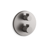 KOHLER MODULO RECESSED THERMOSTATIC B/S TRIM & VALVE-LEVER 78024T-4-BRT BRUSHED TITANIUM