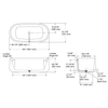KOHLER CERIC LITHOCAST GLOSS FS BATH 8336T-0