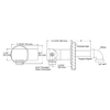 KOHLER EXHALE BRACKET WITH WATER SUPPLY 98354T-BL MATTE BLACK