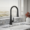 KOHLER TONE PULL DOWN KITCHEN FAUCET 23764T-4-BL MATTE BLACK