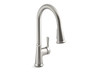 KOHLER TYNE PULL DOWN KITCHEN FAUCET 21415T-4-VS VIBRANT STAINLESS STEEL