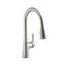 KOHLER TYNE PULL DOWN KITCHEN FAUCET 21415T-4-VS VIBRANT STAINLESS STEEL