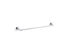 KOHLER ELLISTON 24" TOWEL BAR 72785T-CP POLISHED CHROME