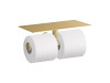 KOHLER COMPONENTS COVERED DOUBLE TP HOLDER