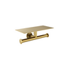 KOHLER COMPONENTS COVERED DOUBLE TP HOLDER 78384T-2MB MODERNE BRASS