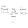 KOHLER EIR INTELLIGENT TOILET(SG), P-TRAP (305 MM) HIDDEN CORD  77797MY-SG-0