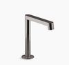 KOHLER COMPONENTS LAV SPOUT (W/O HANDLES) WITH CLICK DRAIN - ROW 77969T-BRT VIBRANT BRUSHED TITANIUM