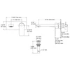 KOHLER PARALLEL SINGLE HDL WM LAV FCT W/O VALVE 22567T-B4-BRT VIBRANT BRUSHED TITANIUM