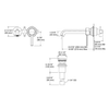 KOHLER OCCASION SC WM LAV W/LEVER HNDLS EX27102T-4-BRD VIBRANT BRUSHED ROSE GOLD