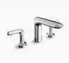 KOHLER KUMIN 8" WIDESPREAD LAVATORY FAUCET 99455T-4-CP POLISHED CHROME