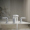 KOHLER KUMIN 8" WIDESPREAD LAVATORY FAUCET 99455T-4-CP POLISHED CHROME
