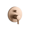 KOHLER MODULO REC B/S TRIM & VALVE LEVER 78021T-B4-BRD VIBRANT BRUSHED ROSE GOLD