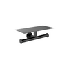 KOHLER COMPONENTS COVERED DOUBLE TP HOLDER 78384T-BL MATTE BLACK