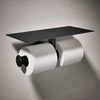 KOHLER COMPONENTS COVERED DOUBLE TP HOLDER 78384T-BL MATTE BLACK