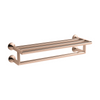 COMPONENTS 24'' DOUBLE TOWEL SHELF  78376T-RGD ROSE GOLD