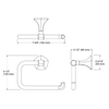OCCASION TOWEL RING  EX27063T-BRD VIBRANT BRUSED ROSE GOLD