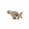 KOHLER STOP VALVE, W/HANDLE 12066T-3-BV BRUSHED BRONZE