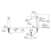 KOHLER PARALLEL TALL LAVATORY FAUCET 23475T-4-BGP BRUSHED GRAPHITE