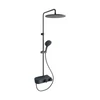 KOHLER FLUENCE TH 3-WAY SHOWER COLUMN 36420T-9-BL MATTE BLACK