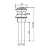 KOHLER CLICK DRAIN W/ BUILT-IN STOPPER 7119T-BRD BRUSHED ROSE GOLD