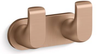 KOHLER AVID DOUBLE ROBE HOOK
