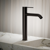 KOHLER COMPONENTS TALL SINGLE CONTROL LAV WITH DRAIN 77959T-4A-BRT BRUSHED TITANIUM