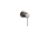 KOHLER COMPONENTS WALL MOUNTED SINGLE CONTROL LAV HANDLE-PIN 77980T-4A-BRT BRUSHED TITANIUM