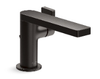 KOHLER COMPOSED LAVATORY FAUCET - SIDE LEVER HANDLE 73167T-B4-PGP POLISHED GRAPHITE KOHLER COMPOSED LAVATORY FAUCET - SIDE LEVER HANDLE 73167T-B4-PGP POLISHED GRAPHITE