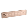 ANTHEM SIX-OUTLET RECESSED MECHANICAL THERMOSTATIC CONTROL EX26350T-9-RGD VIBRANT ROSE GOLD