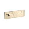 ANTHEM THREE-OUTLET RECESSED MECHANICAL THERMOSTATIC CONTROL EX26347T-9-AF FRENCH GOLD