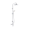ATOM 3 WAY SHOWER COLUMN LEVER MF HS 32879T-4-CP Polished Chrome