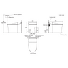 EIR INTELLIGENT TOILET PTRAP Hospitality Version 77800T-5-0