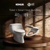 KOHLER SAN RAPHAEL 1PC Skirted Toilet Without Seat 305mm + C3-255 BIDET SEAT