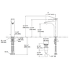 KOHLER FOREFRONT RECT W/O FAUCET DECK + FORE ARC SINGLE CONTROL TALL LAVATORY FAUCET
