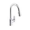 NEOROC LADENA SGL SR/UC/TI SINK,UM1,600 + TAUT® PULL DOWN KITCHEN FAUCET