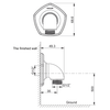 KOHLER OCCASION WALL-MOUNT HANDSHOWER SUPPLY ELBOW EX27053T-PGP POLISHED GRAPHITE