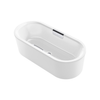 KOHLER VOLUTE 2.0 OVAL1.6M FS CAST IRON BATH WITH GRIP RAIL 40563T-GR-0