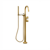 KOHLER COMPONENTS FREESTANDING BATH FAUCET-LEVER 77984T-4-2MB BRUSHED MODERNE BRASS