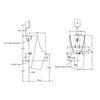 KOHLER STRUKTURA HYGIENE URINAL 5777ID-ER-0