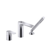 KOHLER Aleo 3 Holes Deck-Mount Bath Shower Faucet 72292T-4-CP Polished Chrome